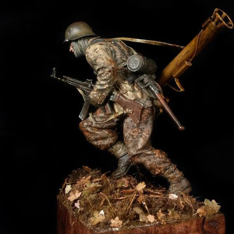 1/16 масштаб Неокрашенная смола фигура Grenadier GK фигура