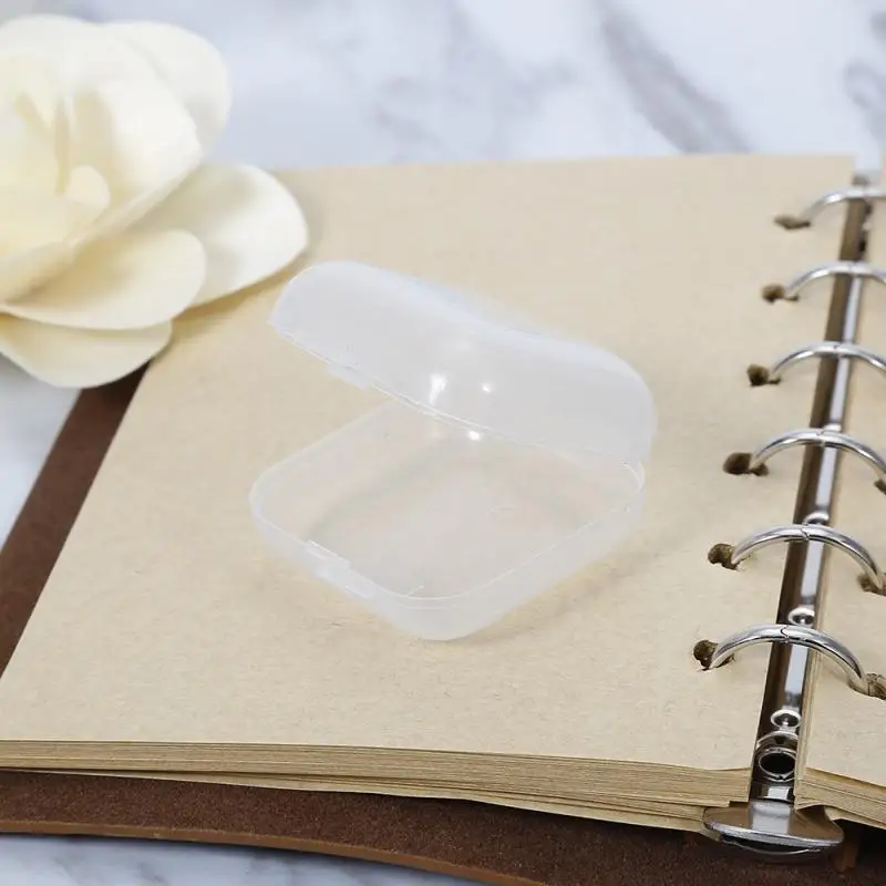 Чехол для наушников пластиковый мини-бокс хранения чехол SD-карты прозрачный