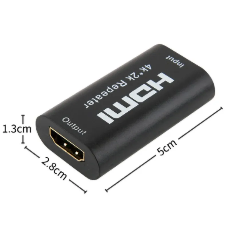 40 м 4 к x 2 1080P мини HDMI ретранслятор Женский на усилитель сигнала без потерь