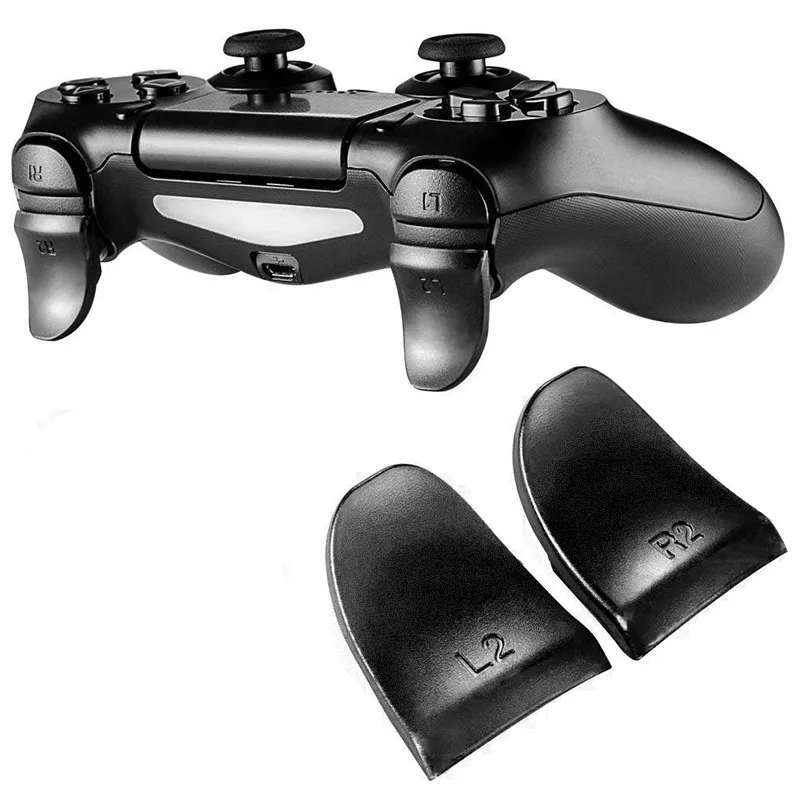 2 шт. кнопки триггера расширители геймпада для PlayStation 4 PS4/PS4 Slim/Pro аксессуары