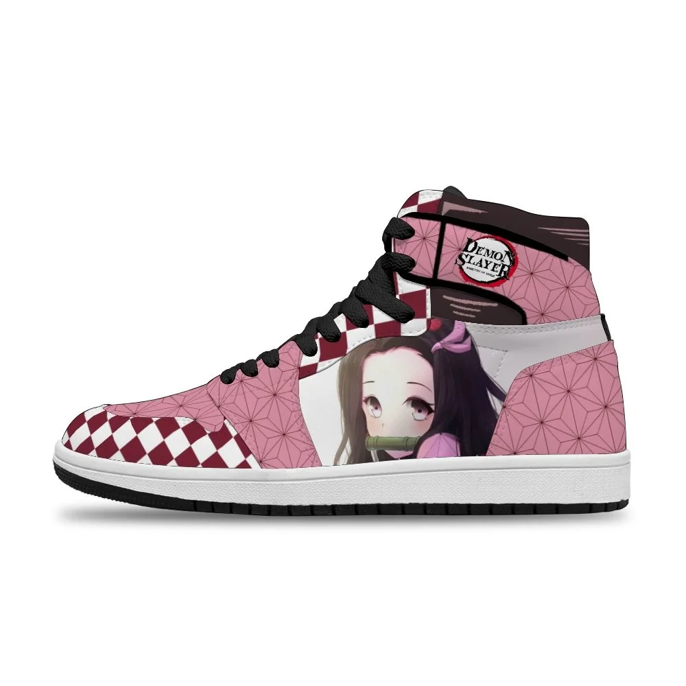 

Nezuko Shoes Boots Demon Slayer Anime Sneakers Fan Gift Idea