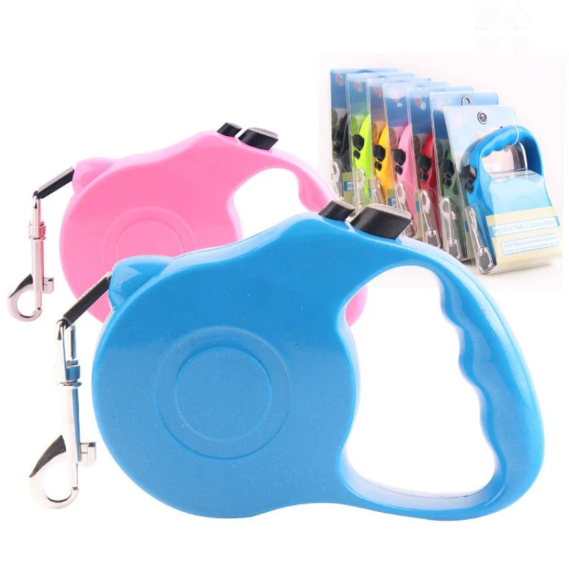 

Pet Dog Supplies, Pet Retractable Automatic Traction Rope For Dogs, Comfortable Handle, One Hand Operation