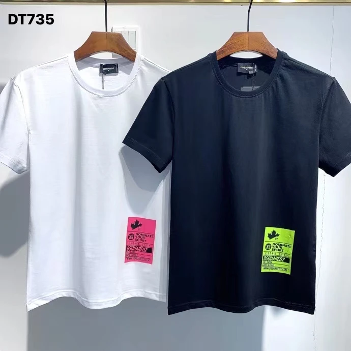 

2021 New Style DSQ2 Fashion Trend High Street Print Men's T-Shirt DT735