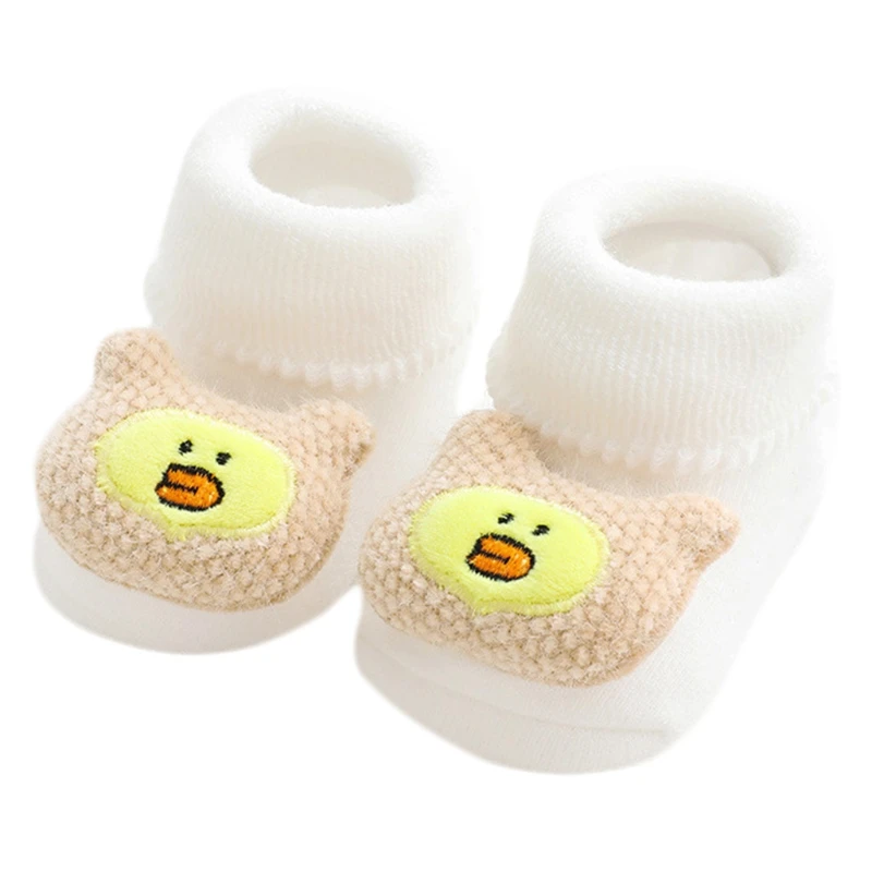 

Autumn and winter terry thickened doll cartoon dispensing non-slip baby children 54DF