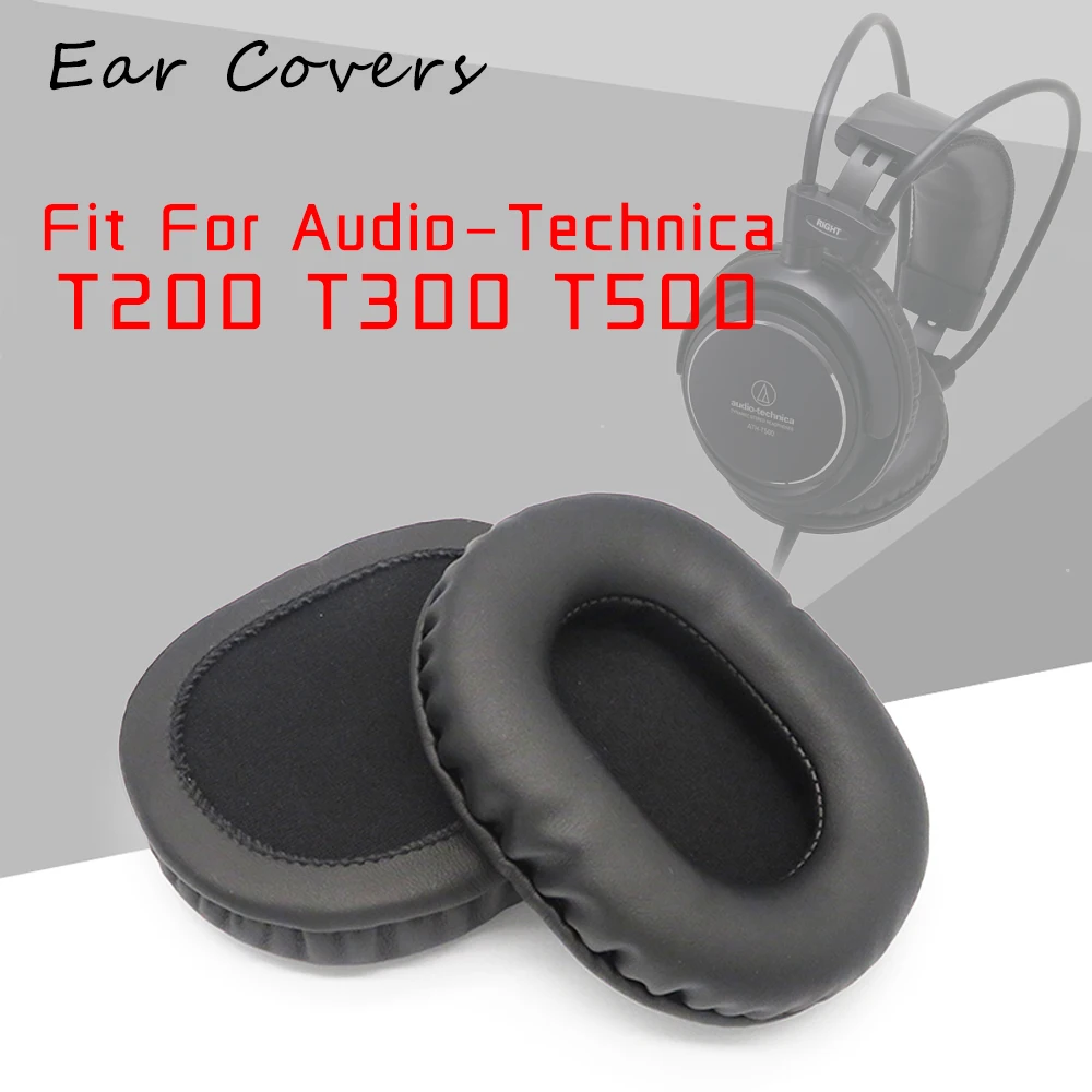 

Ear Pads For Audio Technica T200 T300 T500 ATH-T200 ATH-T300 ATH-T500 Headphone Earpads Replacement Headset Ear Pad PU Leather