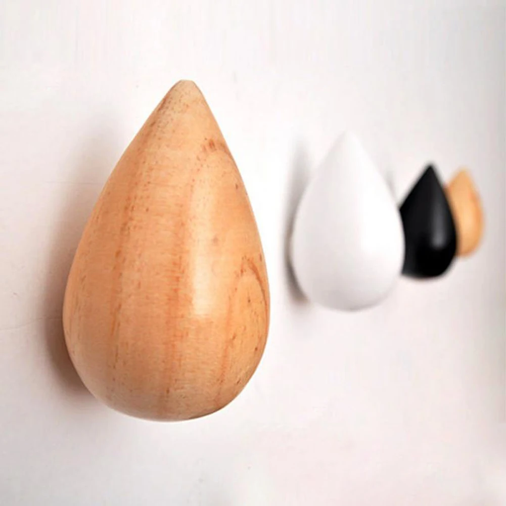 Модная креативная одежда в форме капель крючки для струйной печати настенный