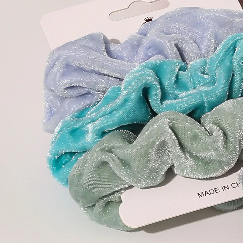 

Ponytail Elastic Hair Bands Flannel Hair Ties Ponytail Holder Velvet Hair Rope Soft Warm Hair Scrunchies Set Hair Accessories
