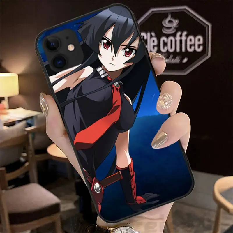

Akame ga Kill Fundas Coque Carcasa for IPhone 11 Pro Max Case XR XS 12 7 8 Plus SE 2020 Cover Accessories Cascos