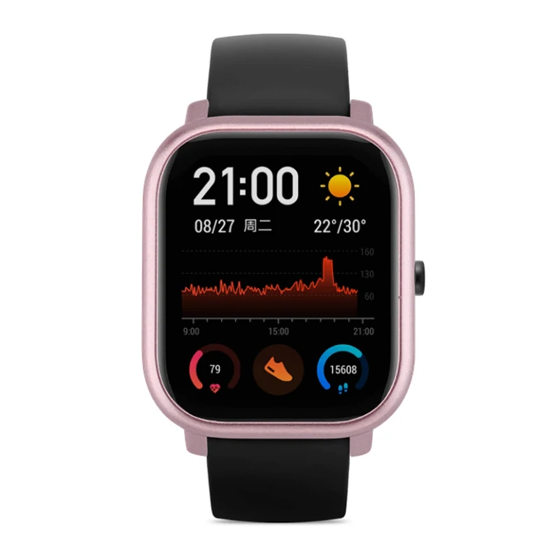 Металлический ульсветильник защитный чехол для часов Huami AMAZFIT GTS из поликарбоната