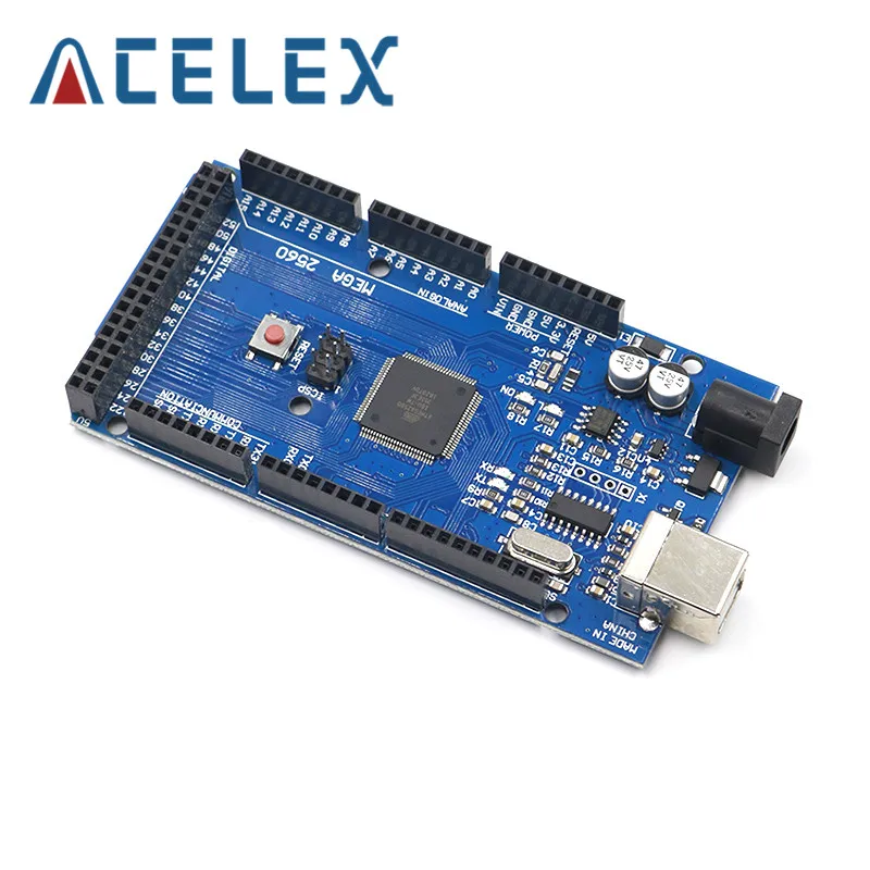 MEGA2560 MEGA 2560 R3 (CH340G) Pro mini AVR USB плата разработки с кабелем для arduino|Детали и аксессуары