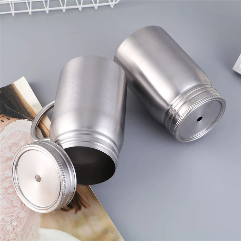 500 мл емкость для воды стакан молока кружка сока изолированная Вакуумная бутылка