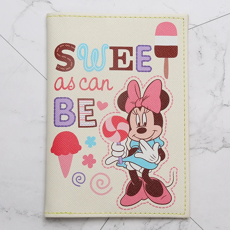 

Disney New Mickey mouse Stereo Card Holder Passport Set minnie ID Card Set Passport Holder business card holder card coin purse