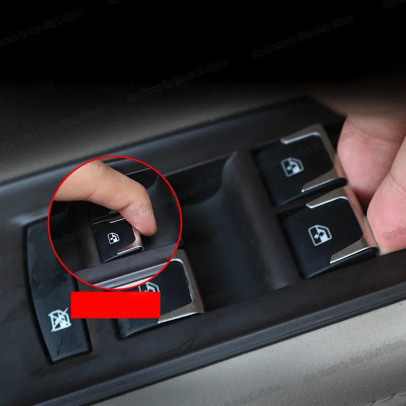 Lsrtw2017 планки с кнопками управления окном автомобиля из нержавеющей стали для Buick