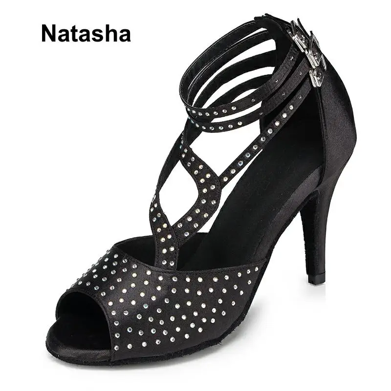 Обувь для латиноамериканских национальных танцев Natasha хит продаж бальных на