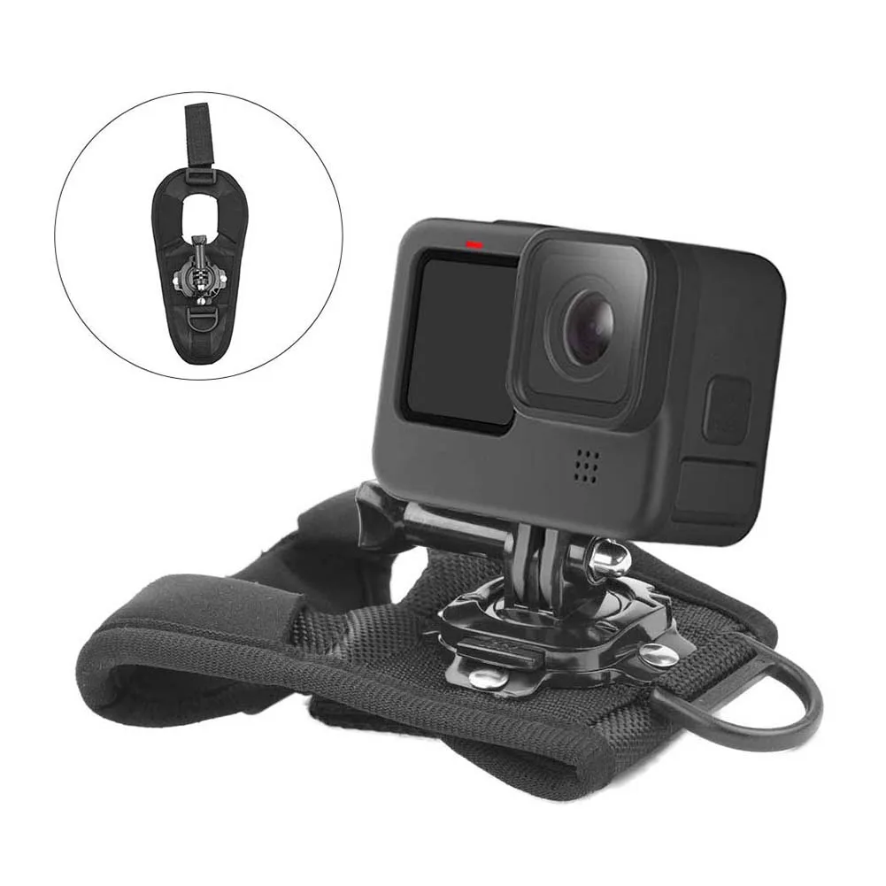 

Wrist Band Arm Strap Belt Tripod Mount 360 Degrees for GoPro Hero 8/7/6/5/4/3+/2 Camera Fist Adapter Band for Go Pro Accessories