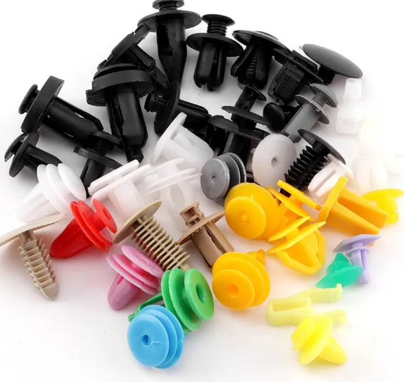 

100/200/500pcs Mixed Auto Fastener Car Bumper Clips Retainer Fastener Rivet Door Panel Fender Liner Universal Fit for All Car