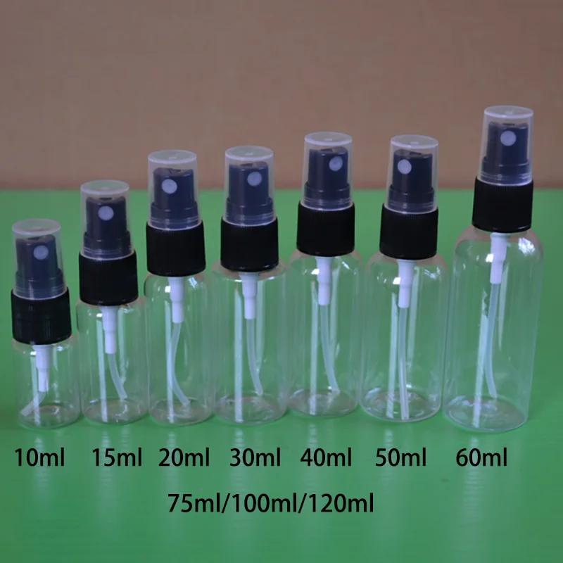 Пластиковый флакон с распылителем для лица 10 мл 15 20 30 50 60 100 120 мл|perfume packaging bottle|perfume