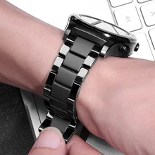 22mm watch band For Samsung Galaxy watch 4/classic/3 45mm strap 42mm 46mm 40mm 44mm/Gear S3 bracelet  22mm Ceramic strap