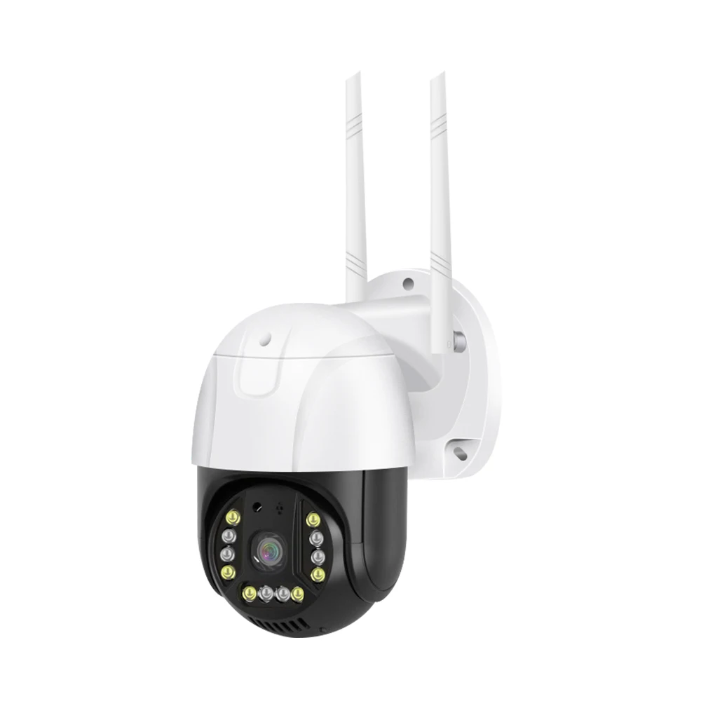 

Наружная камера видеонаблюдения JZYZ V380 5 Мп/2 МП IP66, с точкой самостоятельного доступа, Wi-Fi, с высоким голосом, PTZ, H.265, Onvif