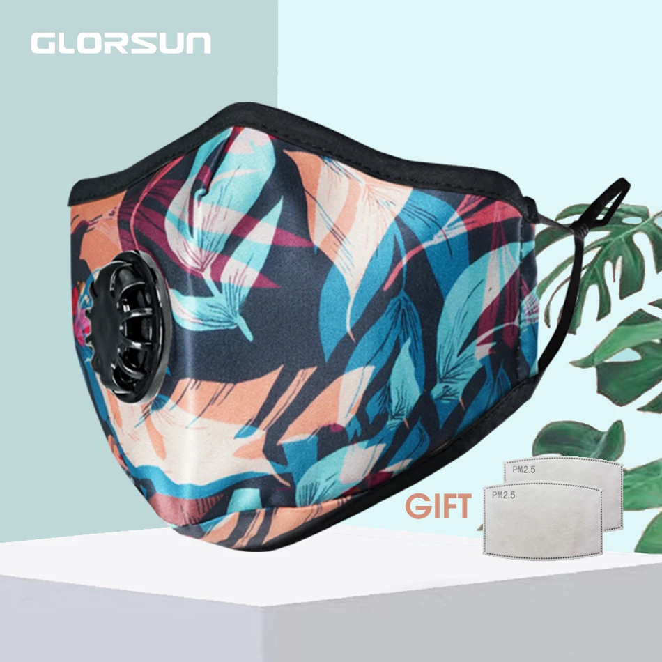 GLORSUN грязная маска моющаяся n99 анти pm2.5 запах дыма пыли лицо воздушный фильтр n95 рот Мода Спорт дыхание углеродная маска