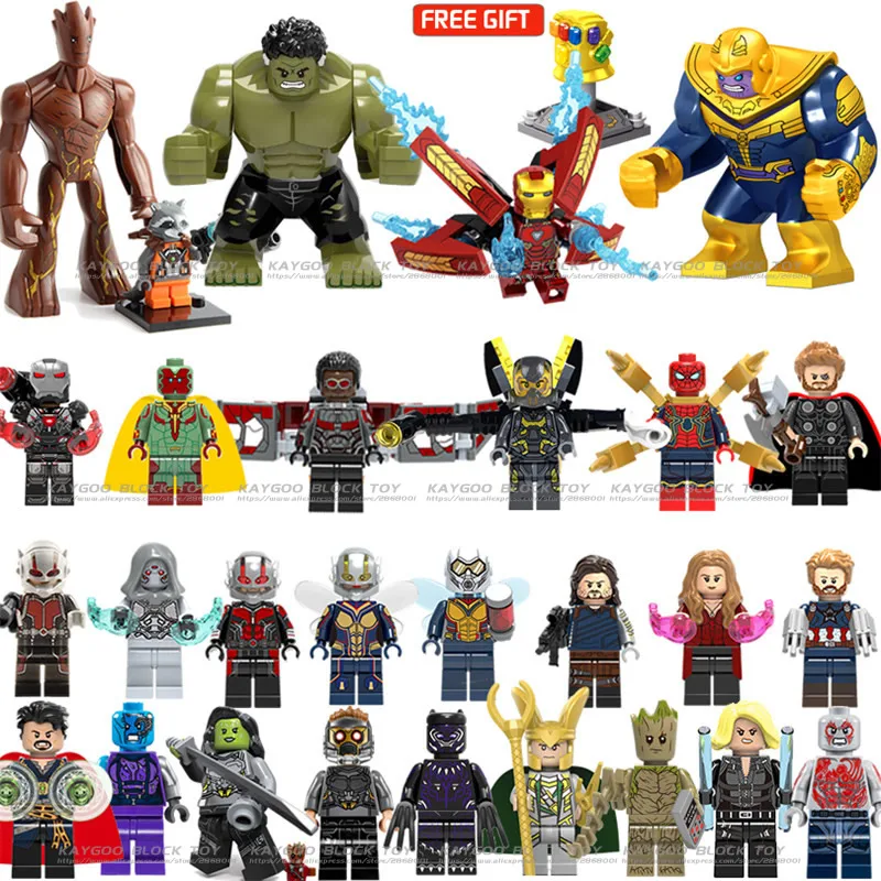 28pcs antman 34 шт./лот, строительные блоки Marvel, супергерои, Мстители, DC, Человек-паук, Бэтмен, Железный человек, танос, Тор, модели, набор кирпичей, детская игрушка - Цвет: 28pcs antman