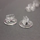 20 штук пластиковые карты подставки уникальные прозрачные фиксированные реквизиты для 2 мм бумажные настольные игры карты