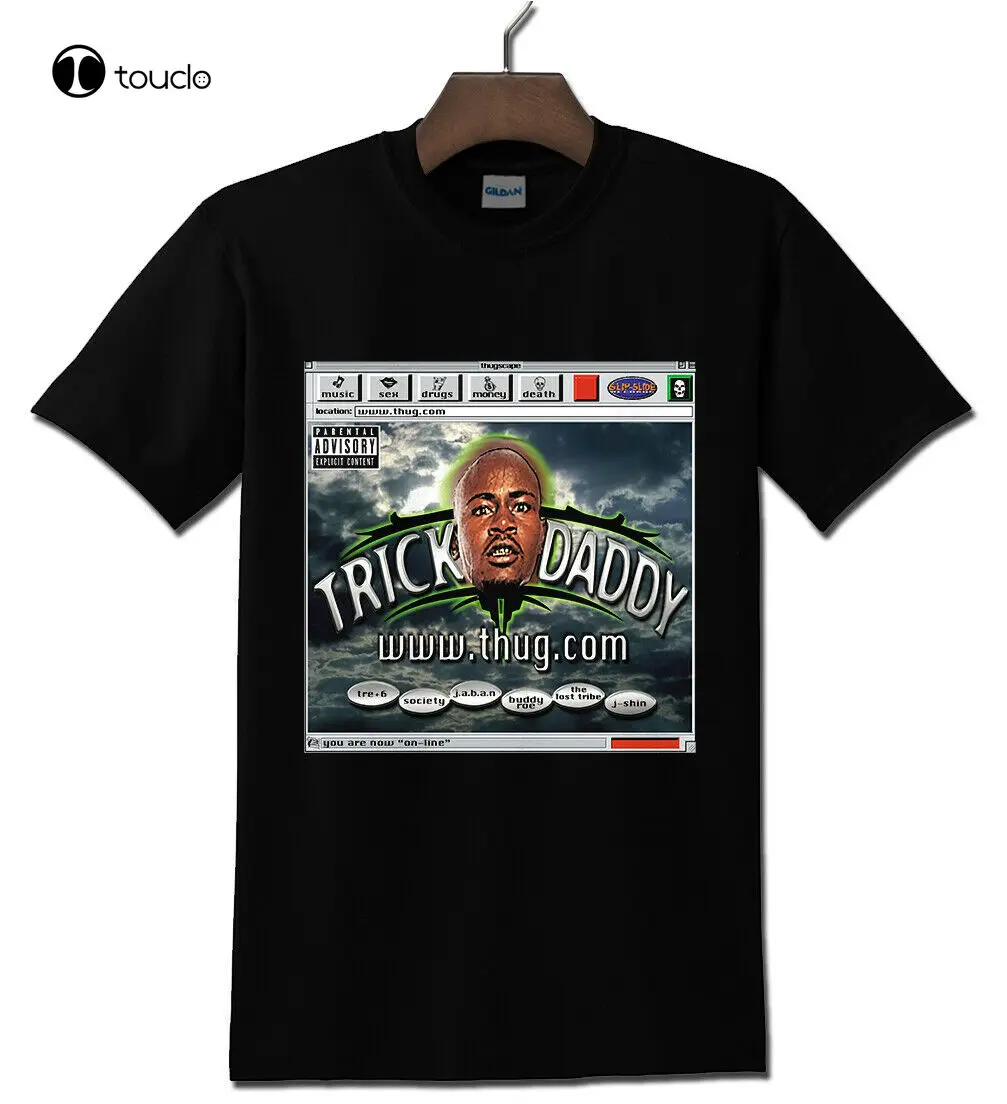 

Trick Daddy Hip Hop Rap Black T-Shirt Tee Shirt Custom Aldult Teen Unisex Digital Printing Fashion Funny New Xs-5Xl