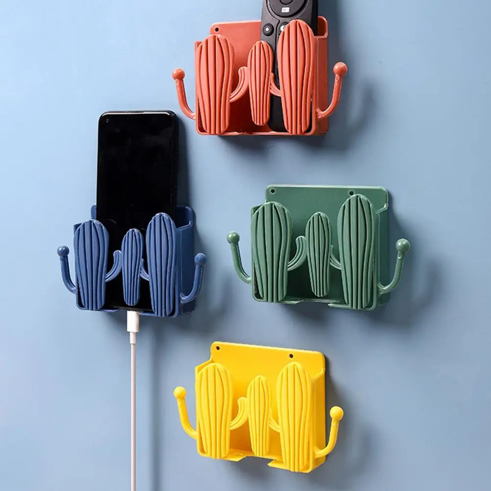 

High Quality Toothbrush Rack Anti-fall Plastic Cell Phone Charging Brackets Phone Storage Holder Remote Control Holder