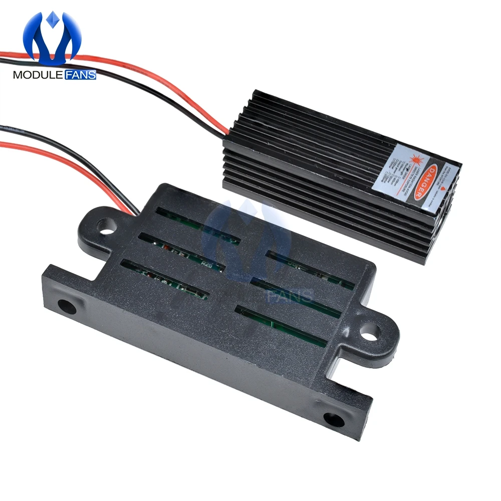 DC 12V TTL Фокусируемый 150 мВт 650nm 655nm 660nm красный лазерный модуль Диод типичный 200mA 300