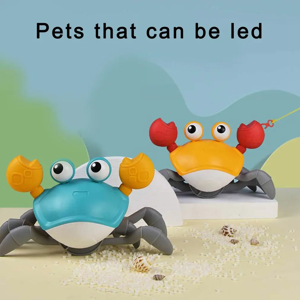 

1 шт. экологически чистые прочные и практичные детские игрушки для купания заводные на цепочке игрушки для ванной в форме крабов