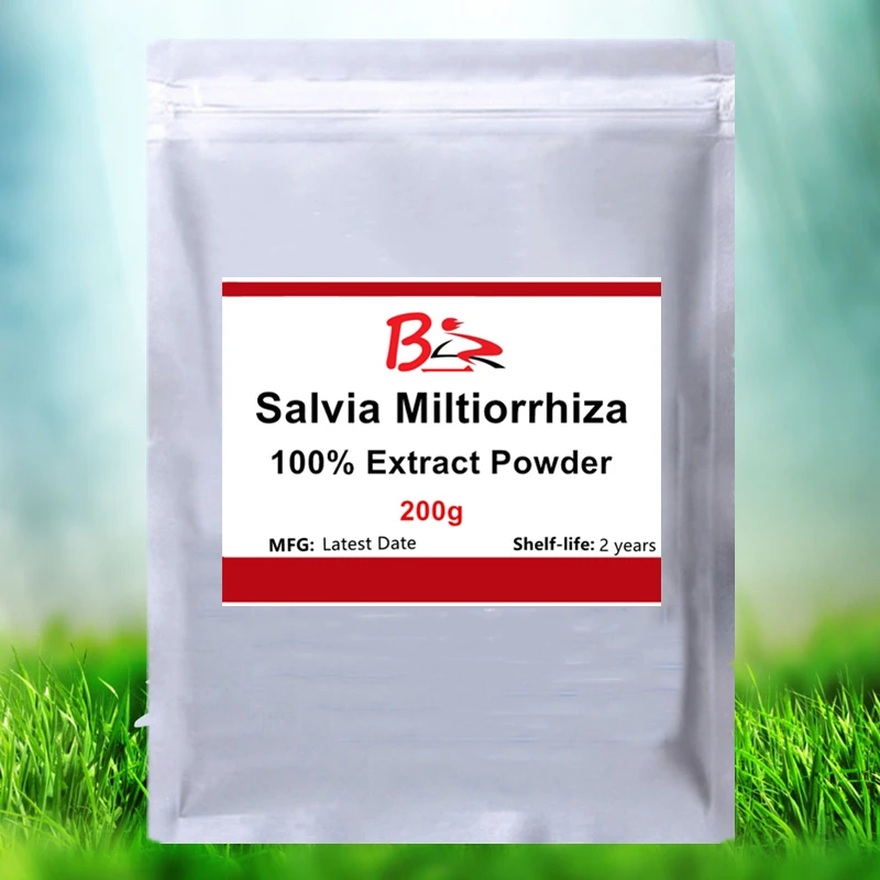 Экстракт корня шалвии Miltiorrhiza 50 г-1000 г порошок шалфея Miltiorrhizae дан Шен S. Милтиорриза