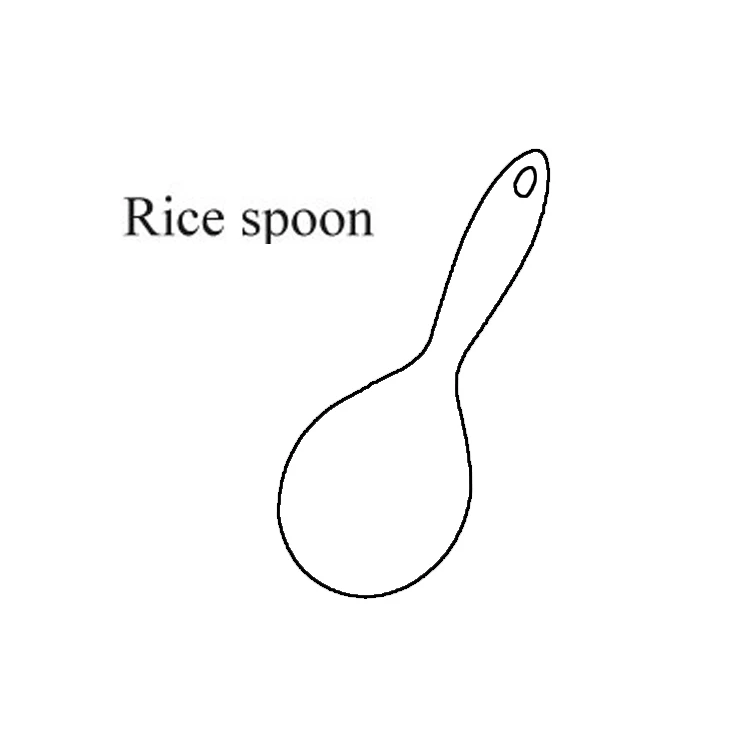 Rice Spoon 1 шт. точечная титановая золотая нержавеющая сталь кухонная посуда кухонная ложка-лопатка кухонная посуда кухонные инструменты лопатка и ковш кухонные принадлежности - Цвет: Rice Spoon