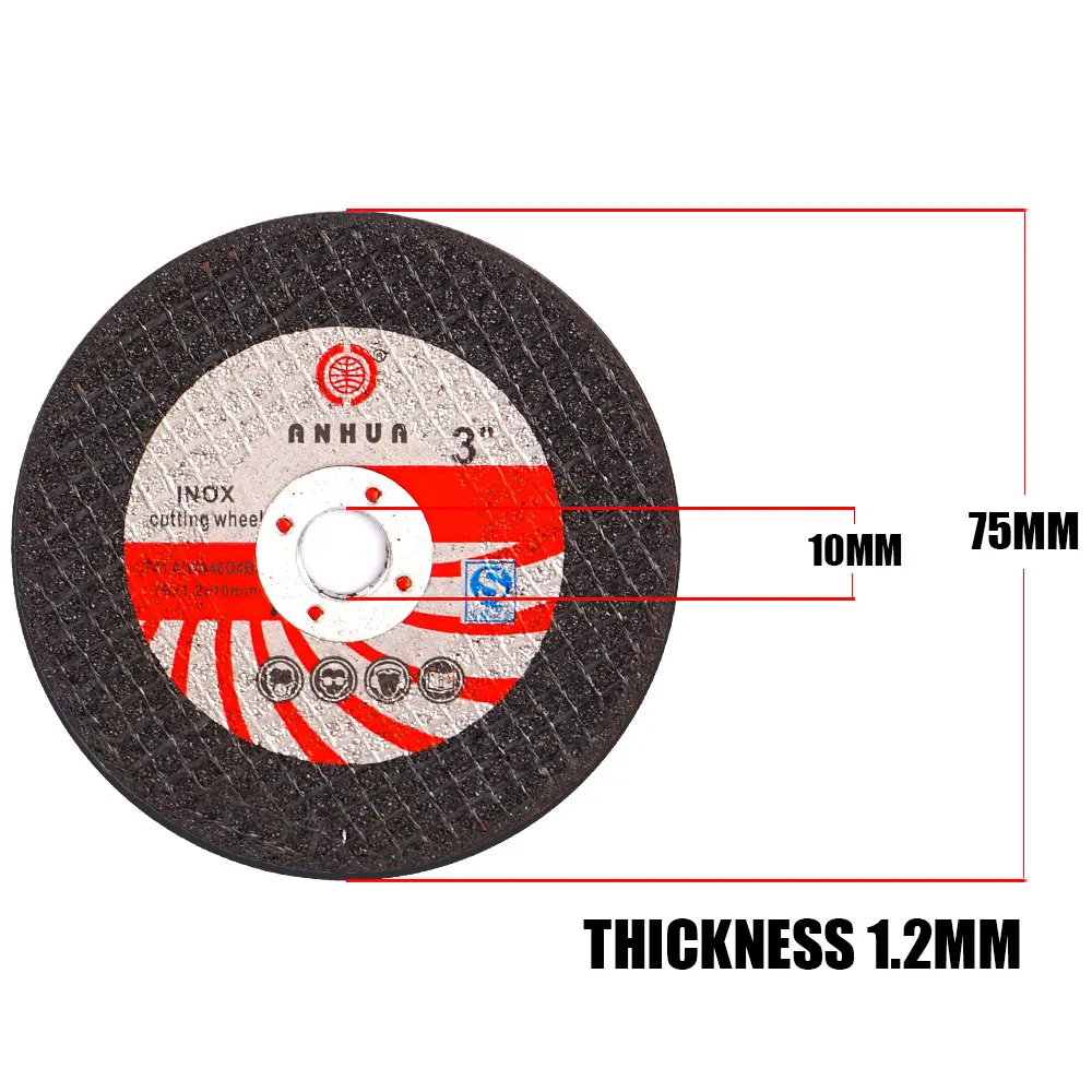 15 шт. мини-угловая шлифовальная машина режущий диск круговой полимерный