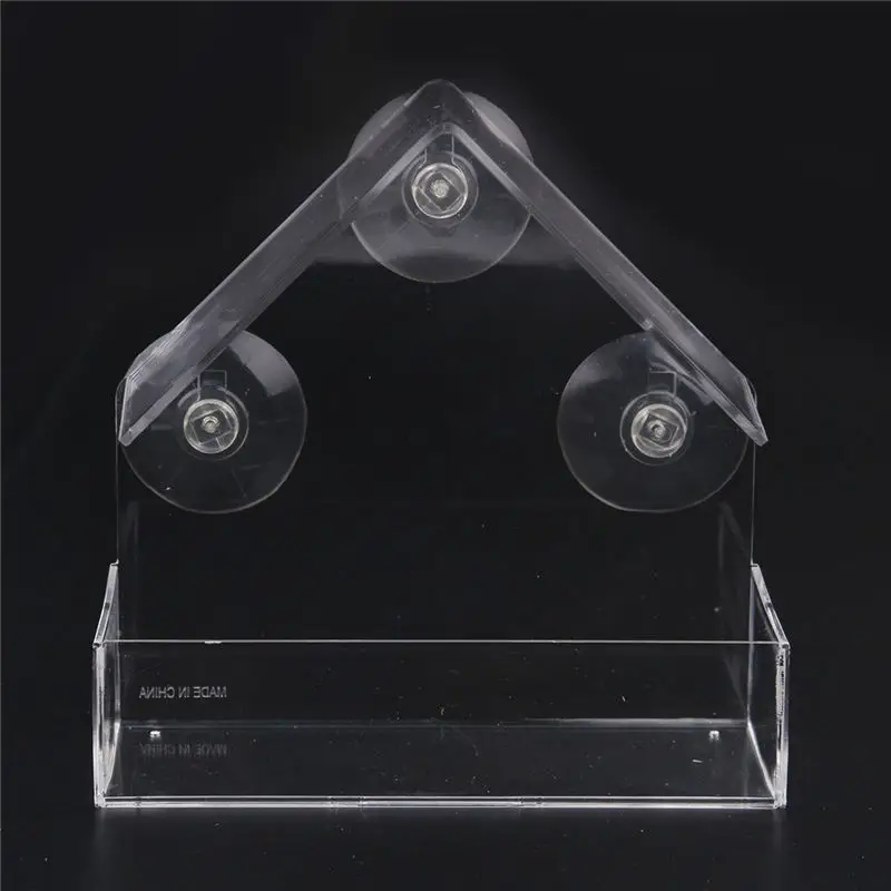 Подвесная присоска Glass кормушки для попугаев с окошком ранний дом хранения