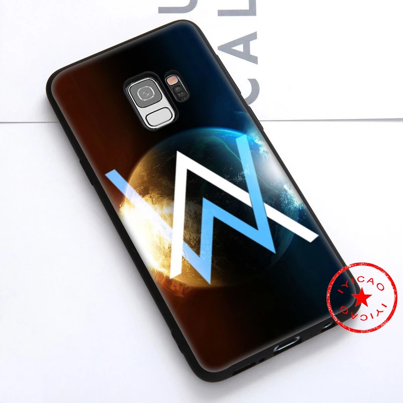 IYICAO Alan Walker DJ Soft Case for Samsung Galaxy S10e S10 S9 S8 Note 8 9 10 Plus S6 S7 Edge TPU |