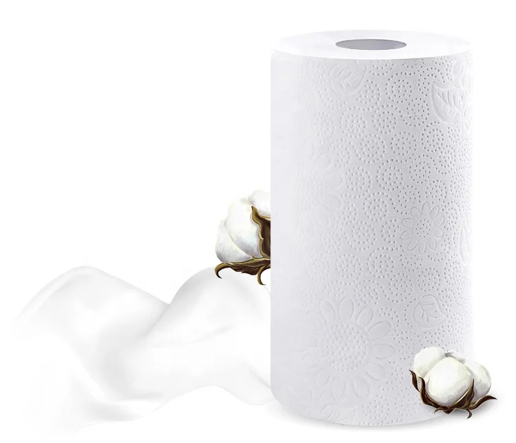 

Rou Nuo brand Fully embossing disposable kitchen towel paper