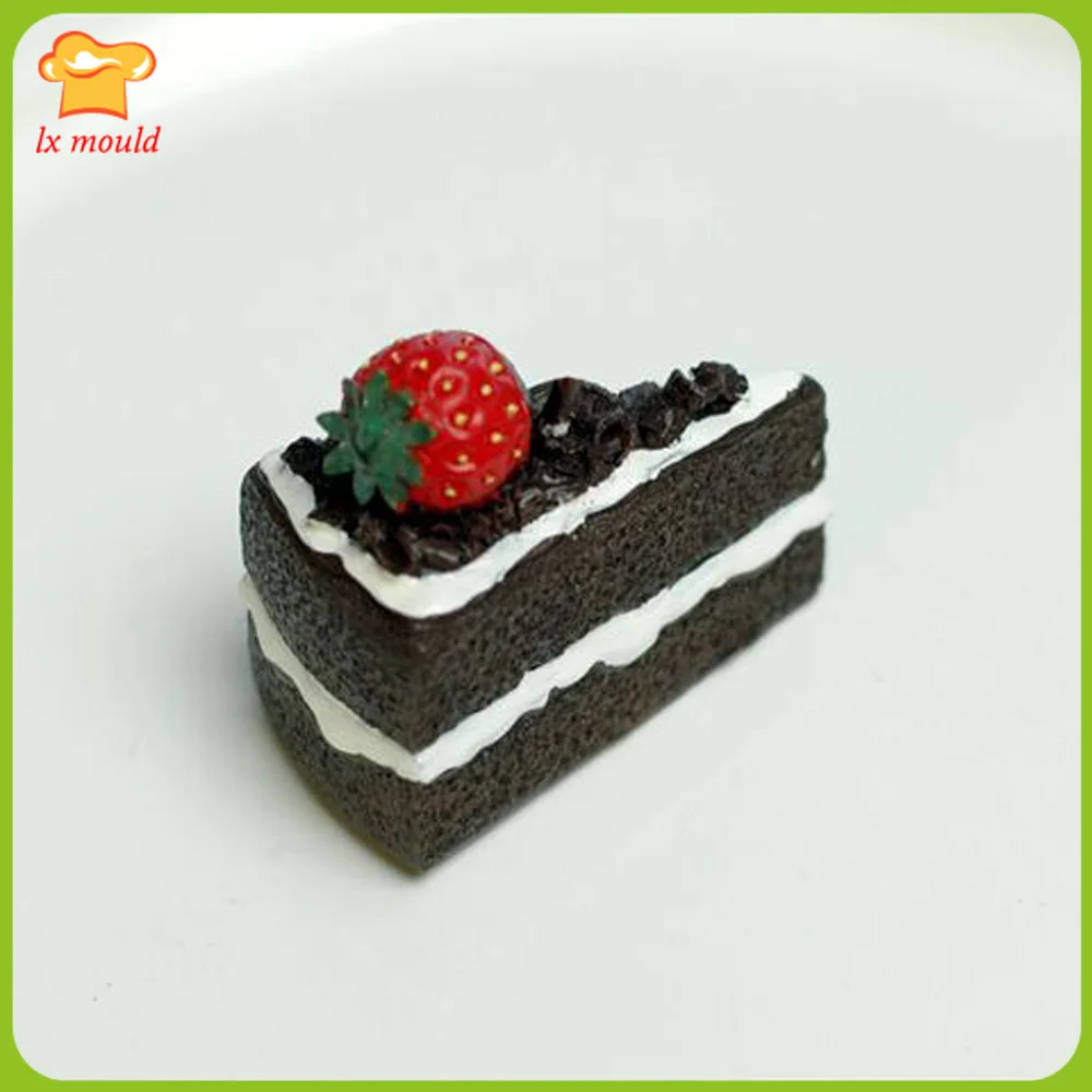 

Mini Strawberry Cake Shape Small Candle Molds Strawberry Chocolate Candle Mould