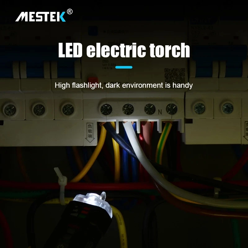 

MESTEK AC20 digital voltmeter Intelligent Non-contact Pen Alarm voltage detector meter ac voltmeter tester auto tachometer