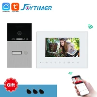 smart intercom for home 1200tvl video door phone support tuya ic card unlock suitable for multi family home intercom system