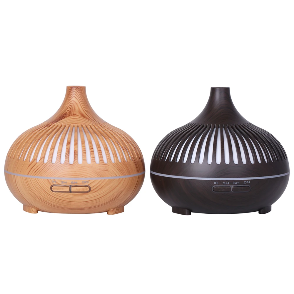 

400ml large capacity air humidifier, wood grain aroma aroma diffuser, ordinary or remote control humidifier can be turned off