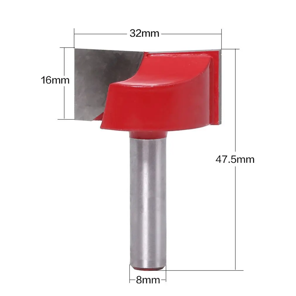 

1pcs 8MM Shank Cleaning Bottom Engraving Router Bit Woodworking Carbide Milling Cutter Engraving Bit Endmill for Solid Wood