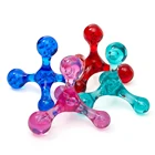 Мини-массажер для тела, ручной, с четырьмя шариками