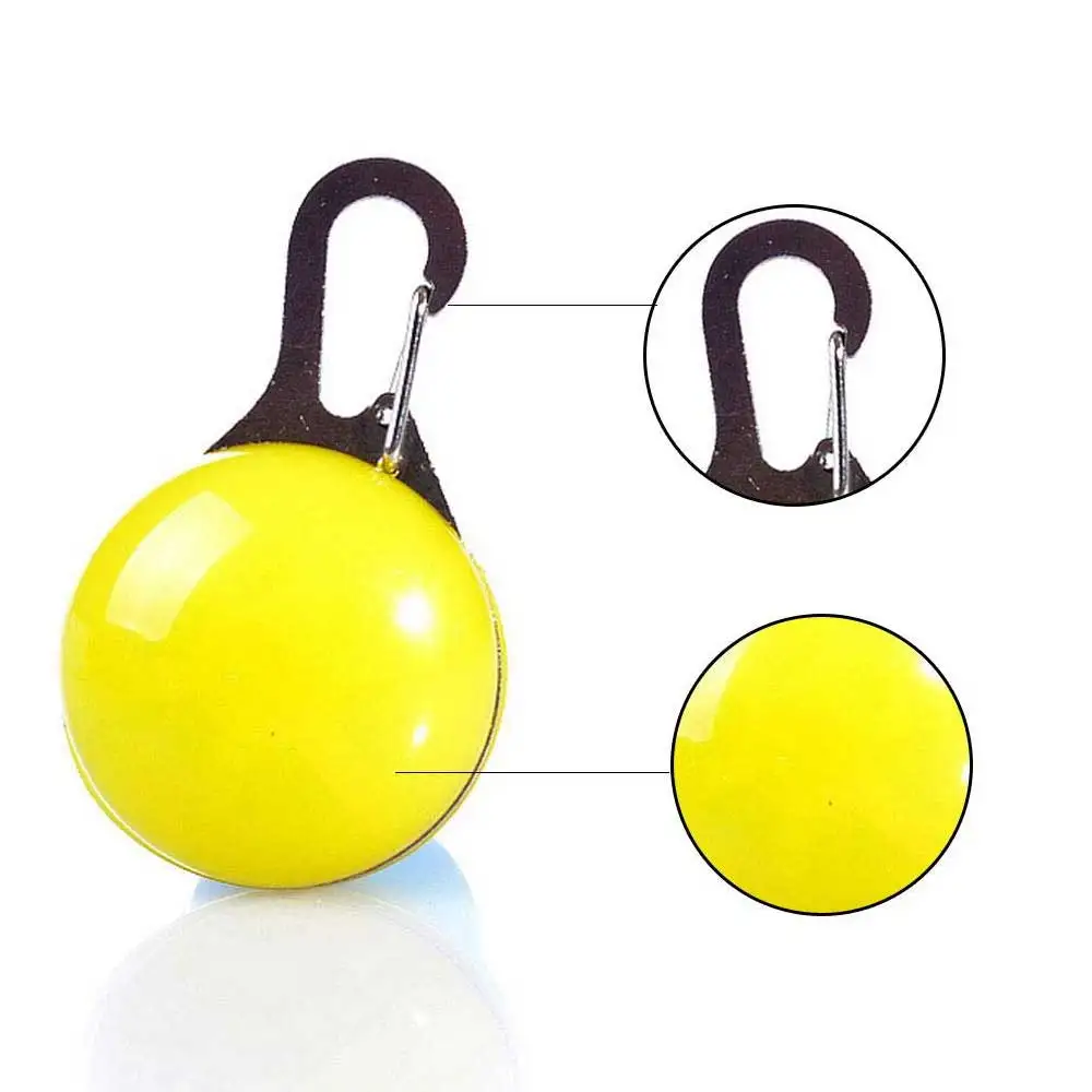 Светодиодный ошейник для кошек и собак ночник фонарик светящееся ожерелье