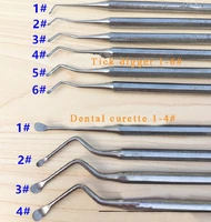 dental materials picking device dental curette cleaning spoon spatula special tool for removing tartar