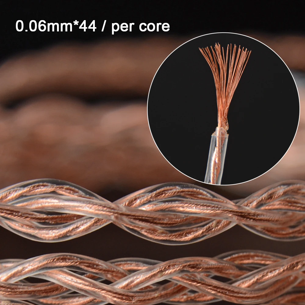 

NICEHCK 6N UPOCC 3,5 2,5 4,4 MMCX 0,78 2Pin DQC 2Pin hifi