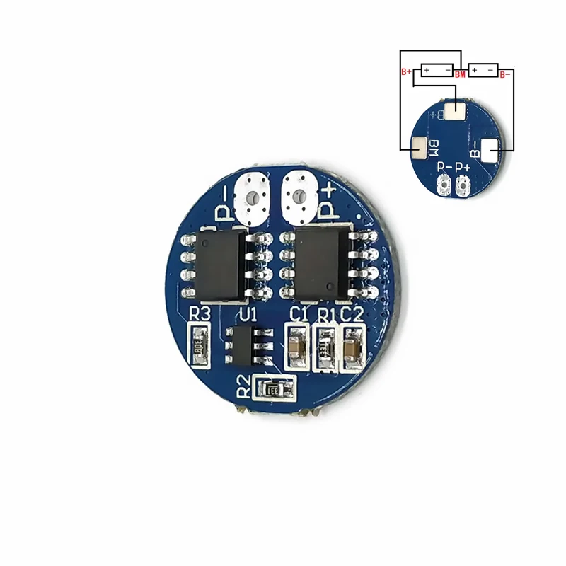 2S 5A Защитная плата bms pcm для зарядки литий ионных аккумуляторов 7 4 В 8 в