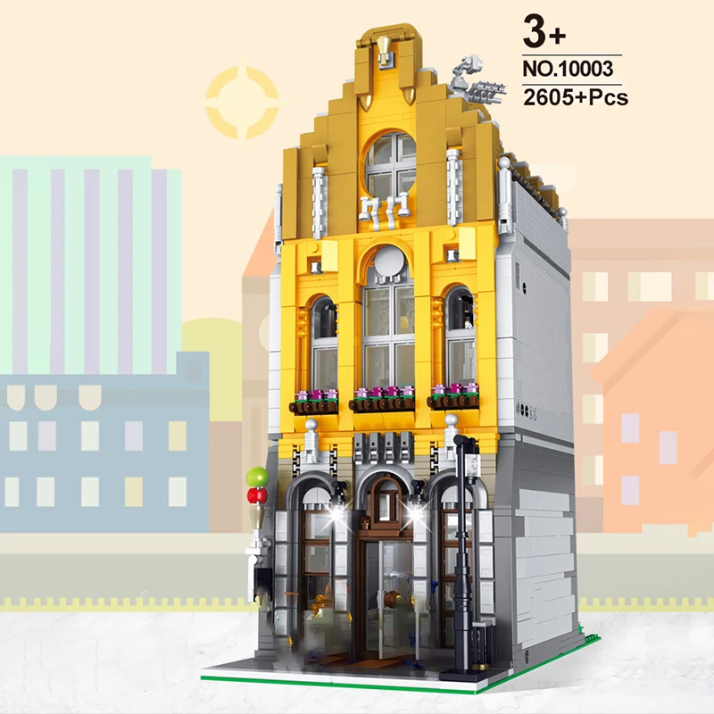 Новый конструктор MOC для мороженого и фотостудии архитектура строительные блоки