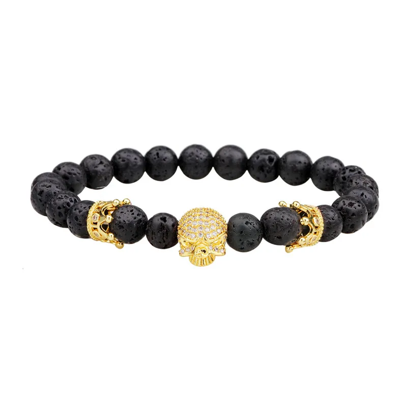 Натуральный камень из вулканической лавы инкрустированный драгоценным камнем