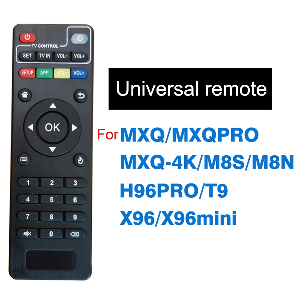 Универсальный пульт дистанционного управления для MXQ 4K Pro H96 T95M T95N M8S M8N Android Smart TV BOX