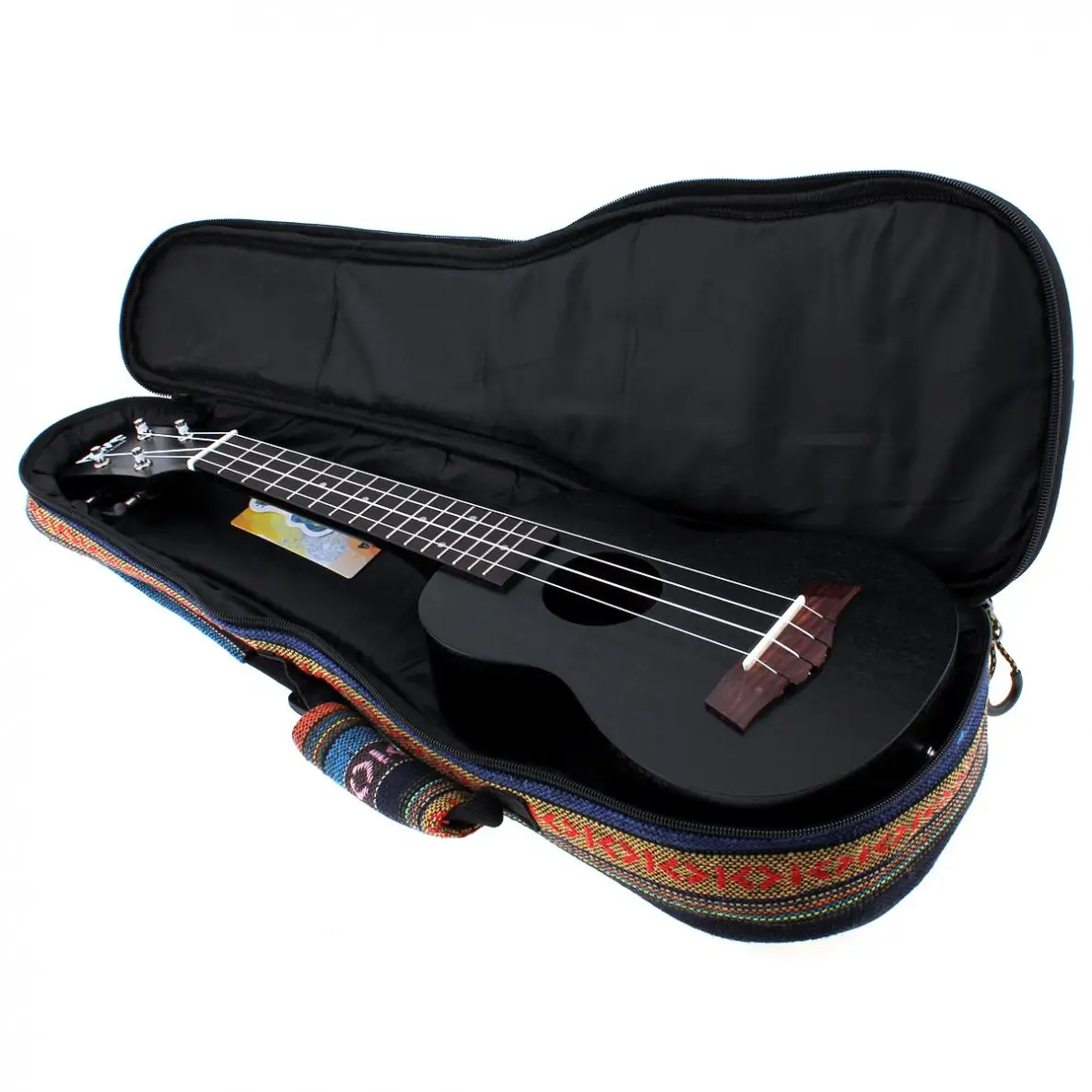 Портативный 21/23 дюймов хлопок нейлон мягкий бас гитара Gig Bag Гавайские гитары Чехол Коробка гитары ra чехол рюкзак с двойным ремешком